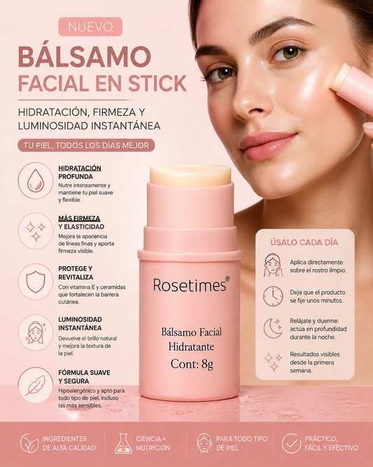RoseTimes™|Bálsamo Facial Hidratante Antiarrugas