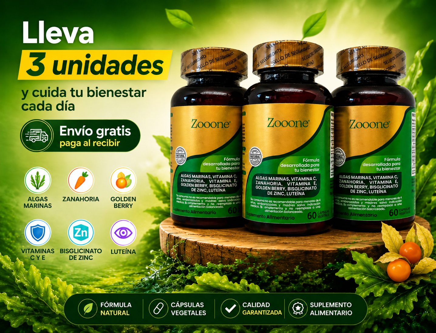 SUPLEMENTO ALIMENTICIO ZOOONE